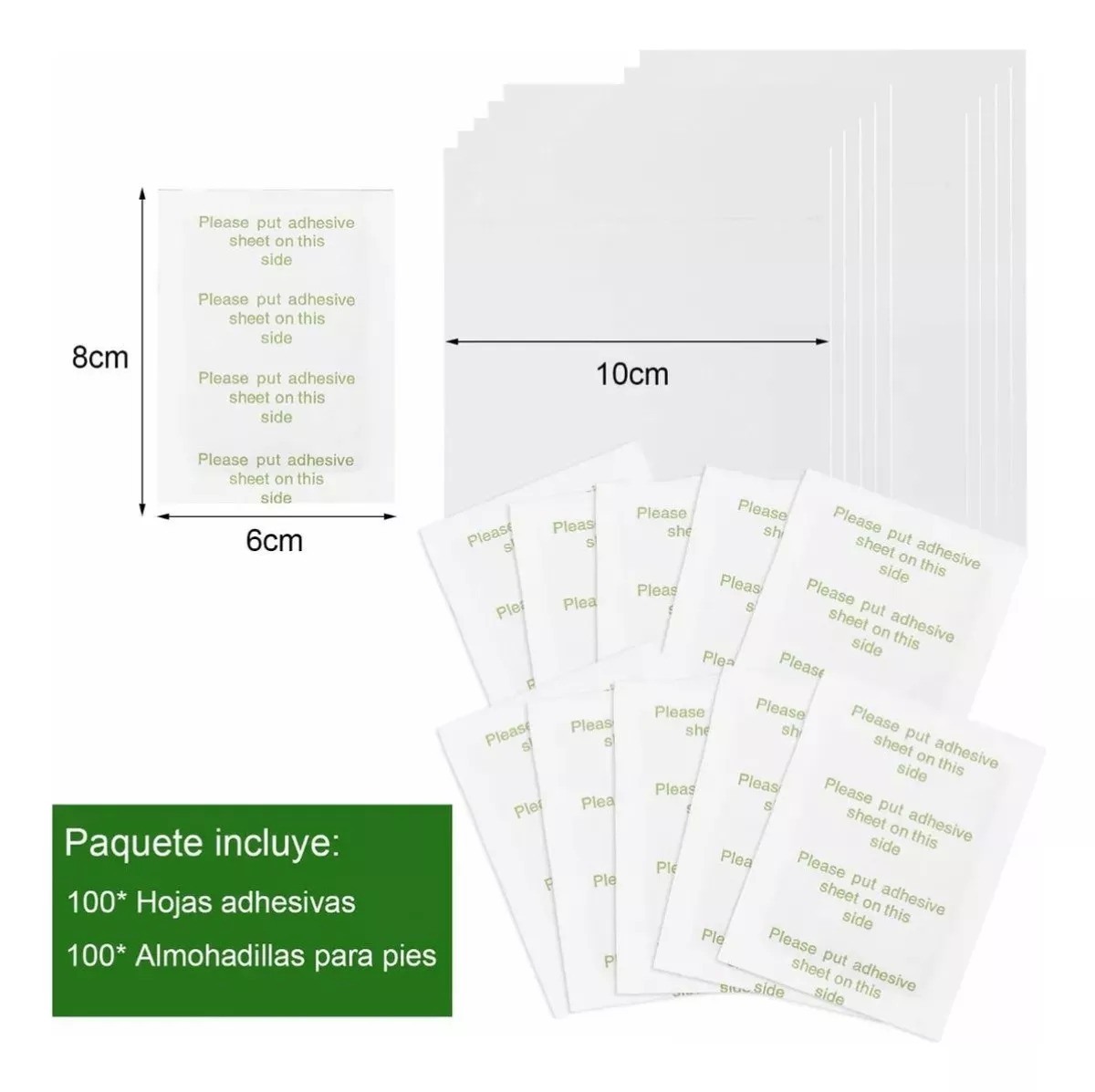 Miniatura 7 de 10 almohadillas desintoxicantes pies